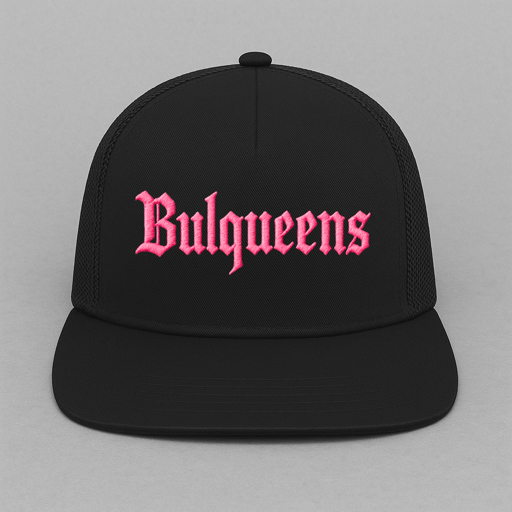 Bulqueens Flat-Bill Trucker Cap